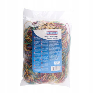 Gumki Recepturki Mocne 500g 60mm Mix Kolorów