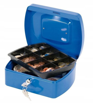 Kasetka Na Pieniądze Klucze Q-connect 205x85x160mm