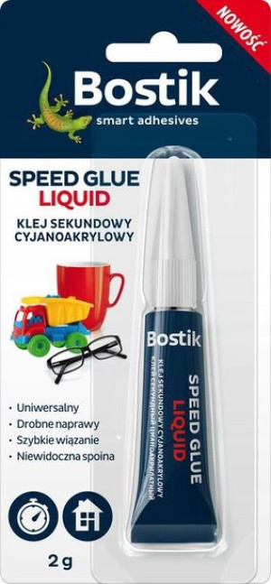 Klej Bostik Sekundowy Cyjanoakrylowy, 2g