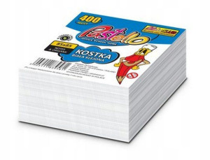 Kostka Klejona Biała 85x85x40mm Notes Do Odrywania