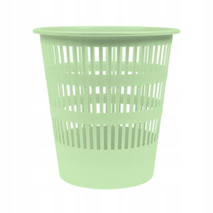 Kosz Na Śmieci Ażurowy 12l Pastel Zielony