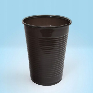 Kubek Plastikowy Termiczny Brązowy 200ml, 100szt.