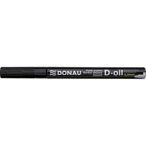 Marker Olejowy Donau D-oil, Okrągły, 2,2mm, Czarny
