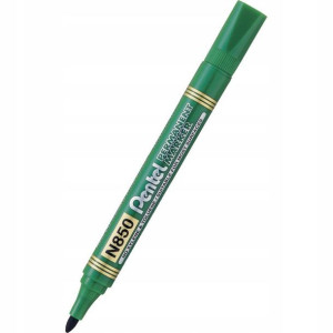 Marker Permanentny Pentel N850 Okrągły Zielony