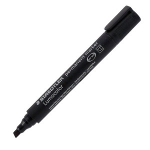 Marker permanentny ścięty STAEDTLER Lumocolor