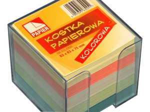 Notes Karteczki Kolowe W Pojemniku Plastikowym