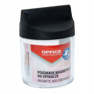 Pojemnik Na Spinacze Z Magnetycznym Wieczkiem