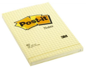 Post-it (662) Bloczek Samoprzylepny W Kratkę