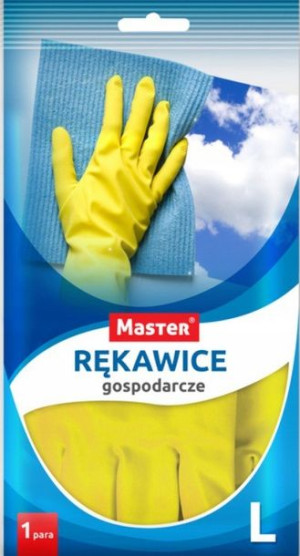 Rękawice Gospodarcze Gumowe Rozmiar L