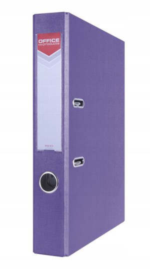 Segregator Office Products, Pp, A4/55mm, Fioletowy