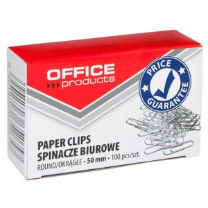 Spinacze Okrągłe Office 50mm 100szt.