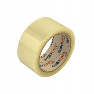 Taśma Pakowa 48/60 Euro-tape Cicha Transparentna