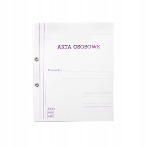 Teczka Bigo A4 Akt Osobowych Oczkowa Opk.10 Szt.