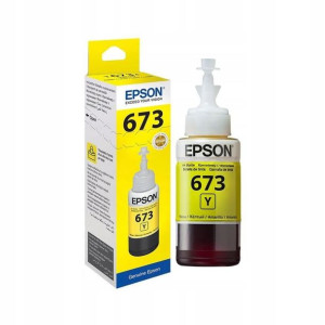 Tusz Epson T6734 C13T67344A do L800 | 70ml yellow