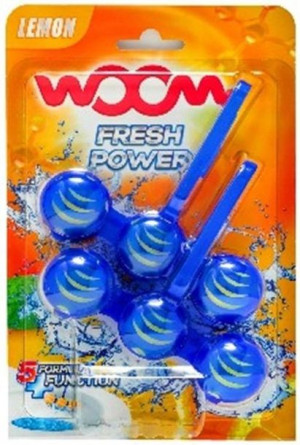 Zawieszka Do Wc Kulki Woom Lemon Opk. 2 Szt.