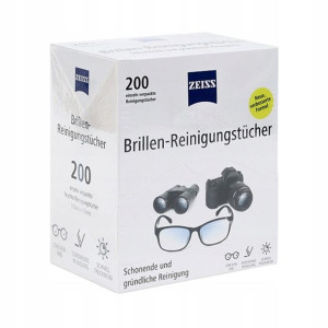 Zeiss Chusteczki Do Okularów I Wyświetlaczy 200szt