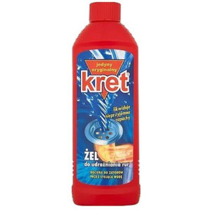 Żel Do Udrażniania Rur Kret, 500ml