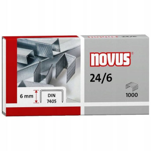 Zszywki 24/6 NOVUS - 1000 szt.
