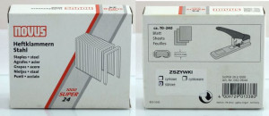 ZSZYWKI NOVUS SUPER 23/24 opakowanie 1000szt