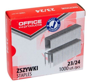 Zszywki Office Products, 23/24, 1000szt.
