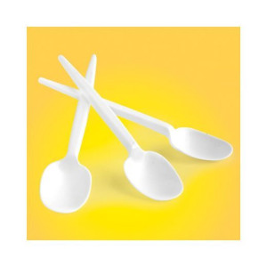 Łyżeczka Plastikowa Office Products, 12cm, 100 Szt