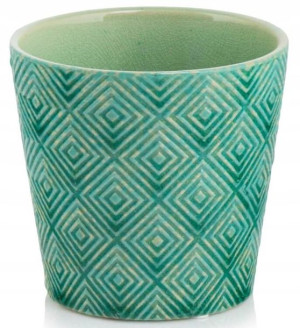 Doniczka Osłonka Ceramiczna Doniczki Vintage