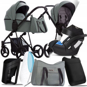 Wózek Bebetto 3w1 Flavio Pro 09 I Fotel Cybex Aton