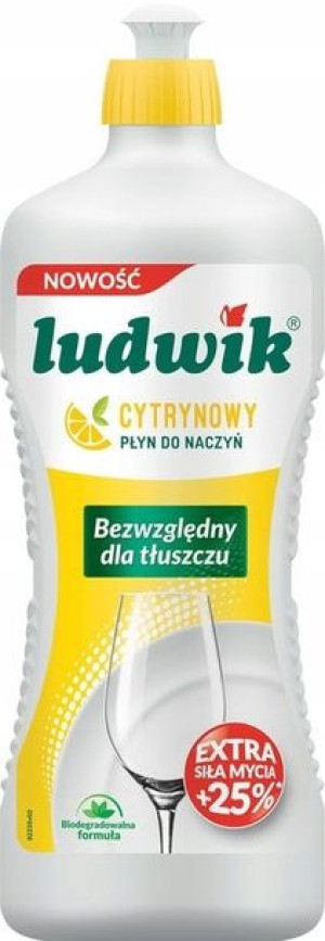 Płyn Do Mycia Naczyń Ludwik Cytryna, 900g