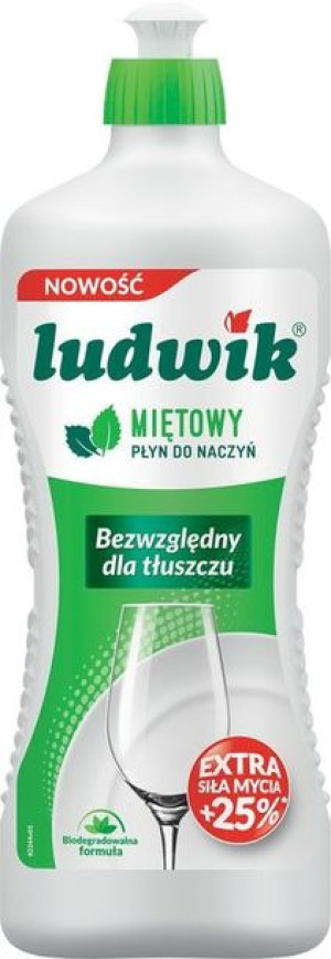Płyn Do Mycia Naczyń Ludwik Mięta, 900g