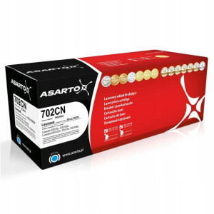 Toner Asarto do Lexmark 702CN 70C2HC0 cyan
