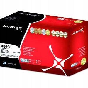Toner Asarto do Samsung C406S 3305 3307 3302 cyan