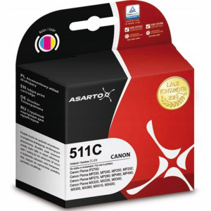 Tusz Asarto do Canon CL511 iP2700/MP230 color