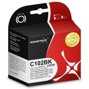 Tusz Asarto do Canon PFI102 IPF510 IPF710 black