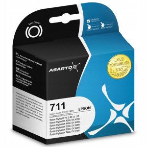 Tusz Asarto do Epson 711 C13T07114012 black