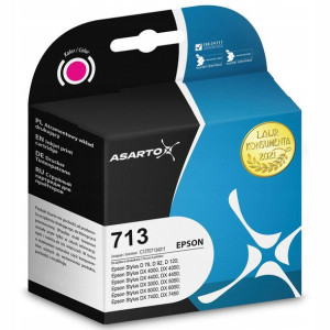 Tusz Asarto do Epson 713 C13T07134012 magenta