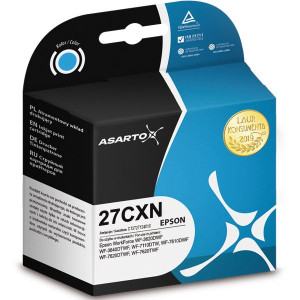 Tusz Asarto do Epson T2712 WF-3620/WF-7110 cyan