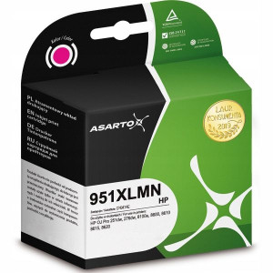 Tusz Asarto do HP 951XL CN047AE 251dw/276dw magent