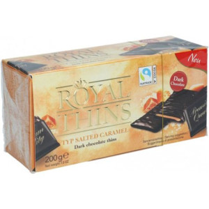 Royal Thins Talarki Słony Karmel 200g