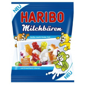 Haribo Milchbaren Żelki Mleczne Misie 160g