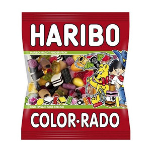 Haribo Color-Rado Żelki z lukrecją 175g