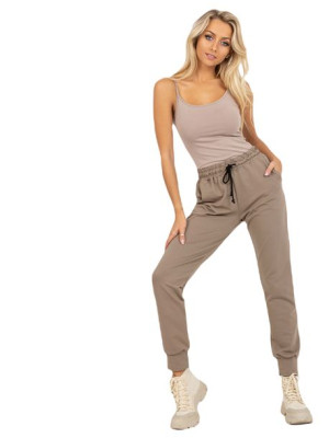 Spodnie-LK-SP-508922.05-ciemny bezowy L/XL