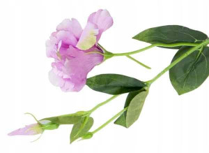 Eustoma gałązka Pink Sztuczne Kwiaty
