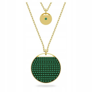 SWAROVSKI - Naszyjnik Ginger Layered Green GOS