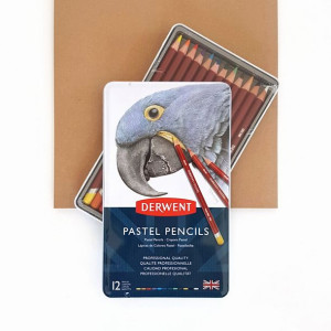 Kredki pastelowe Derwent Pastel Pencils 12 szt