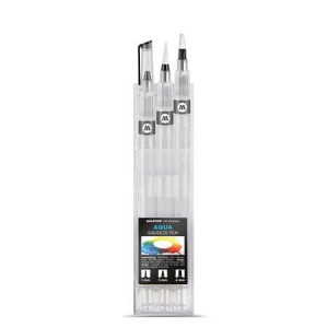 Pędzle wodne Molotow Aqua Squeeze Pen Set 3 szt.
