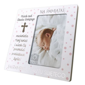 Ramka - Na Pamiątkę Sakramentu Chrztu Świętego