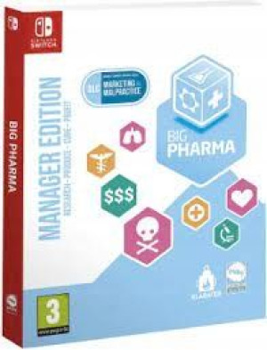 Big Pharma Manager Edition NOWA FOLIA SWITCH