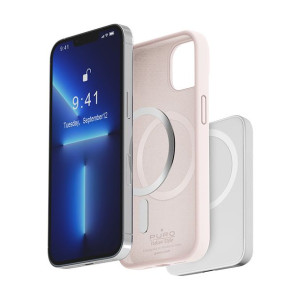 PURO ICON MAG - Etui iPhone 14 Pro Max MagSafe (Dusty Pink)