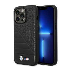 BMW Bi Pattern - Etui iPhone 14 Pro (czarny)