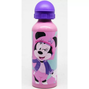 Myszka Minnie Bidon butelka z ustnikiem 520 ml  Aluminiowy
